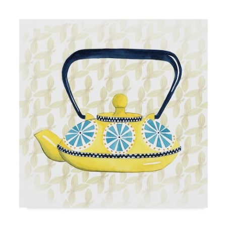 Grace Popp 'Sweet Teapot Ii' Canvas Art,14x14